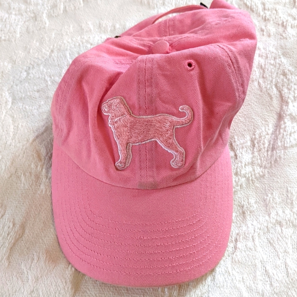 Black dog of Martha's vineyard women's cap